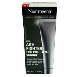 Neutrogena Men Age Fighter Face Moisturizer 1.4 oz Sealed